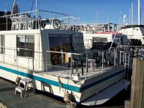 Spindrift boat house back deck